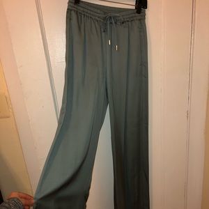 h&m wide leg drawstring trouser